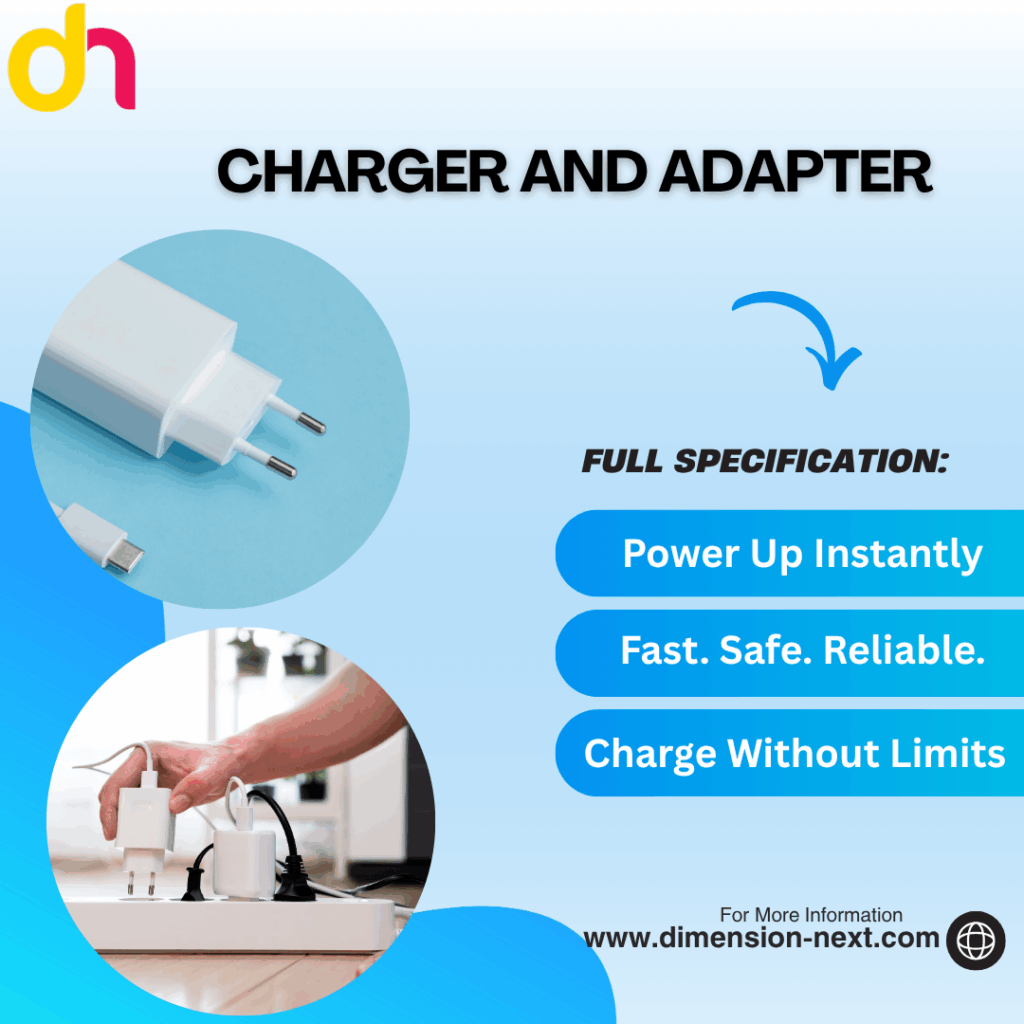 mobile charger and power adapter with USB-C cable, designed for fast and safe charging of smartphones and electronic devices.