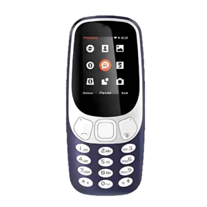 2.4” Dual SIM Feature Phone with Digital Camera, 1000mAh Battery & 32GB Expandable Memory